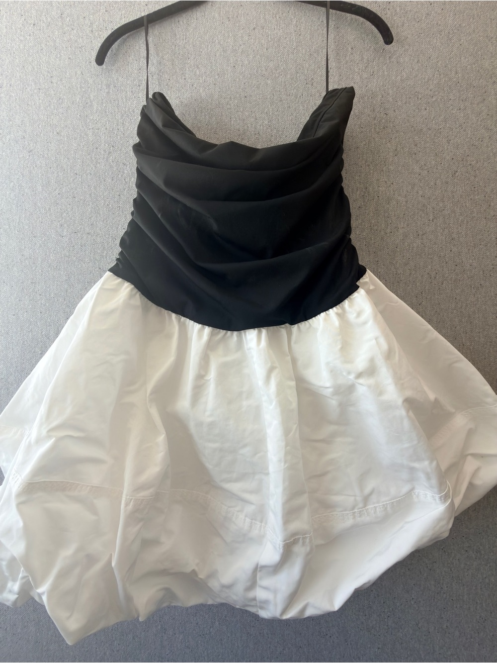 Steve Madden Black and White Bubble Dress-NWT